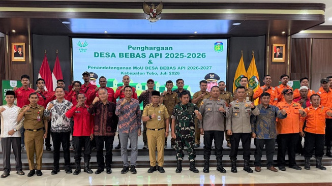 Program Desa Bebas Api Asian Agri Dorong Kemandirian Desa Mencegah Karhutla